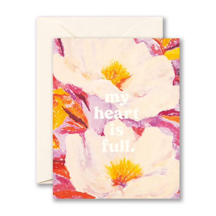 Card My Heart Is Full