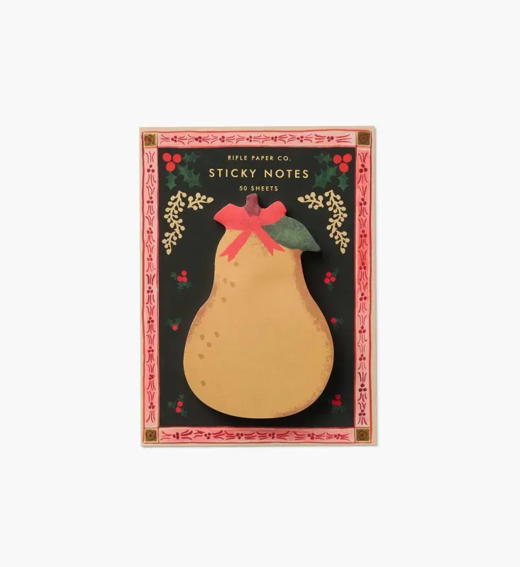Rifle Paper Co. Sticky Notes Pear