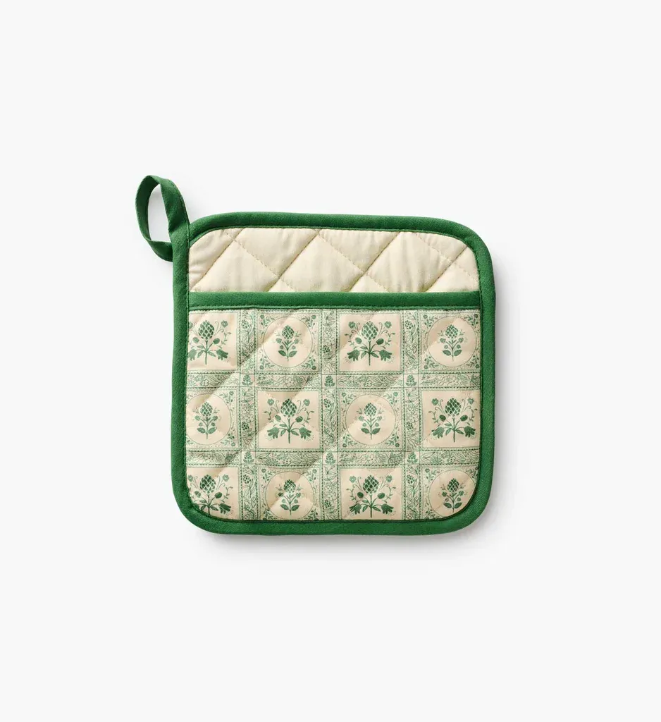 Rifle Paper Co. Pot Holder Artichoke