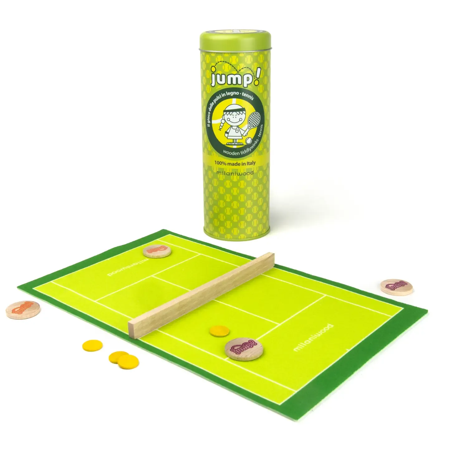 Wooden Tiddlywinks Tennis FINAL SALE