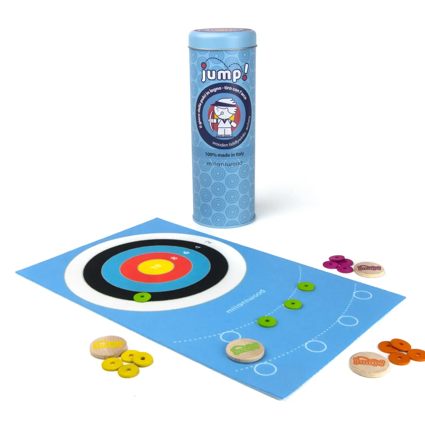 Wooden Tiddlywinks Archery FINAL SALE