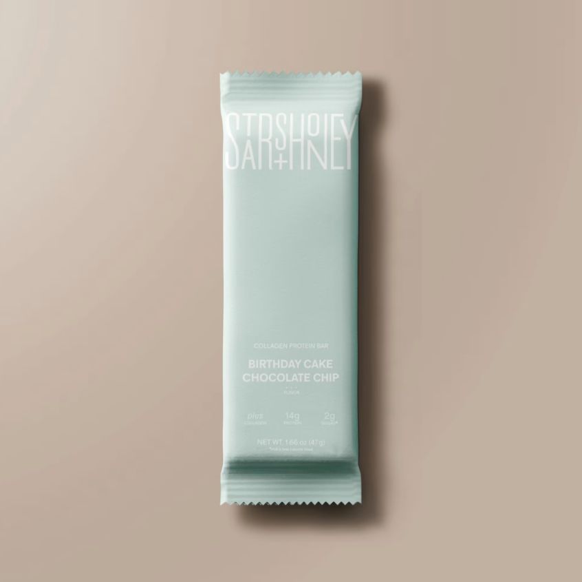 Stars + Honey Protein Bar Birthday Cake Chocolate Chip