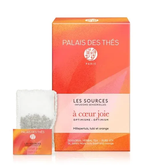 Palais Des Thes Pure Joy St. John's Wort, Holy Basil And Orange Sensorial Herbal Tea