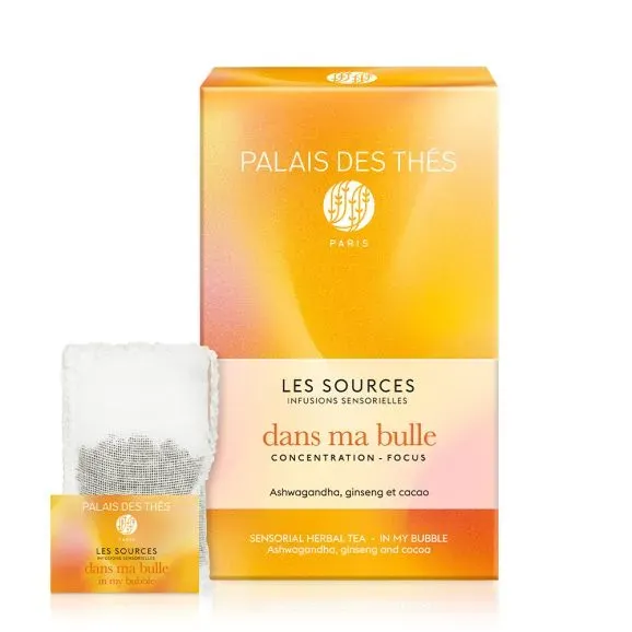 Palais Des Thes In My Bubble Ashwagandha, Ginseng And Cocoa Sensorial Herbal Tea