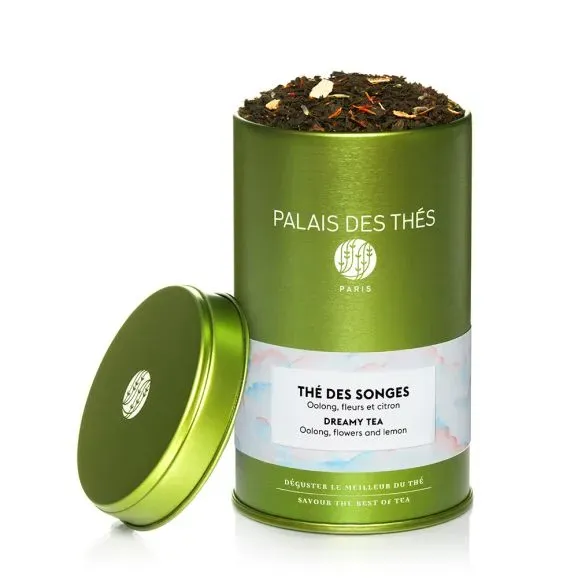 Palais Des Thes The Des Songes Oolong, Flowers And Lemon Loose Tea Metal Tin 3.5oz