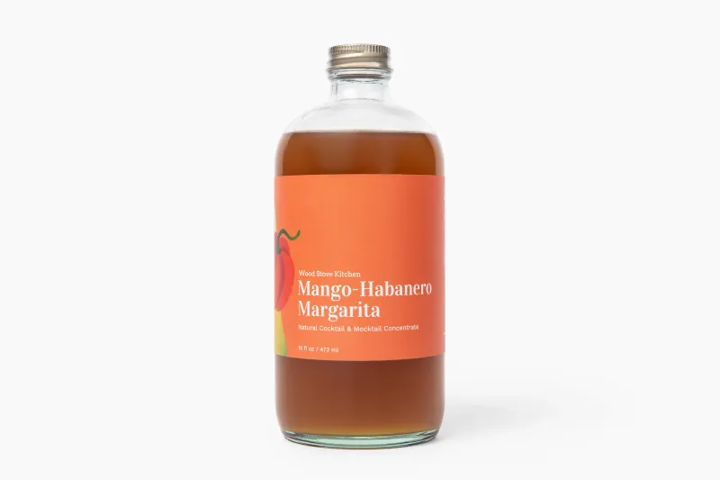 Wood Stove Kitchen Mango-habanero Margarita Natural Cocktail/Mocktail Mixer 16 fl oz