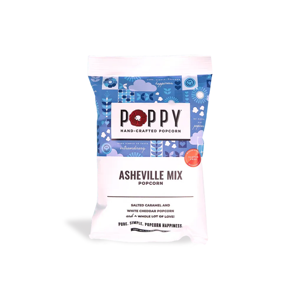 Poppy Popcorn Asheville Mix 1.7oz Snack Bag
