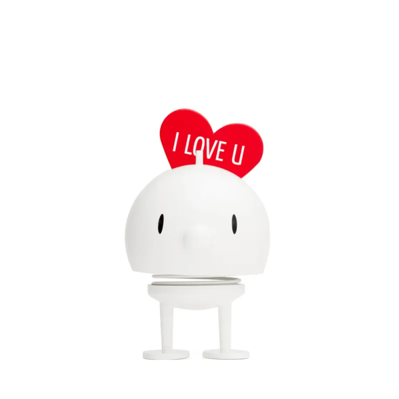 Hoptimist Love Bumble White Medium