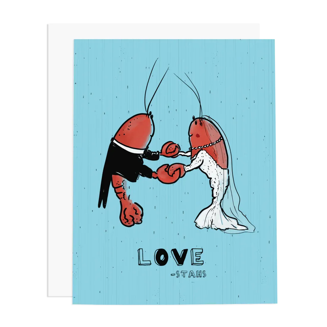 Card Love-Stahs Wedding