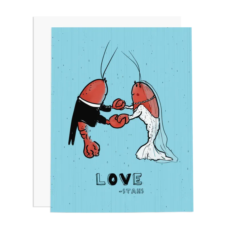 Card Love-Stahs Wedding