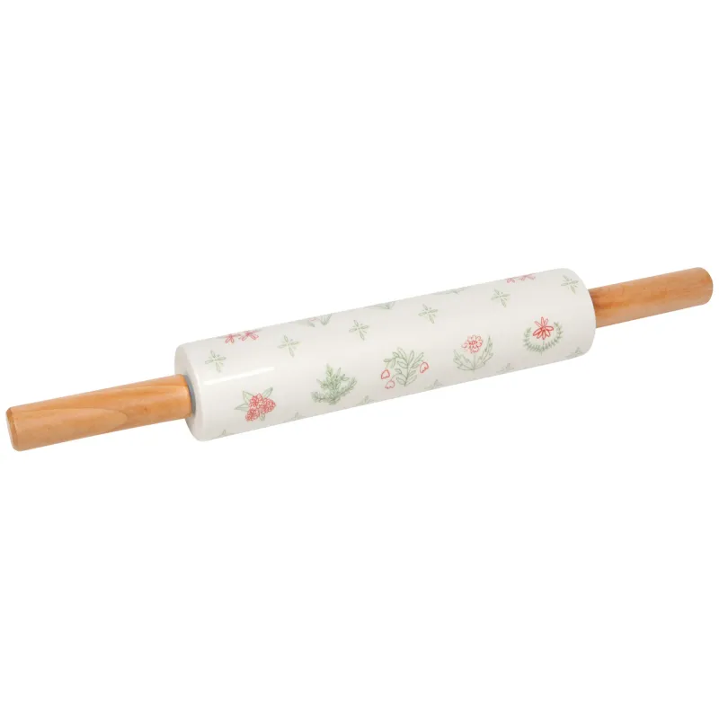 Rolling Pin In Camellia 18.5"