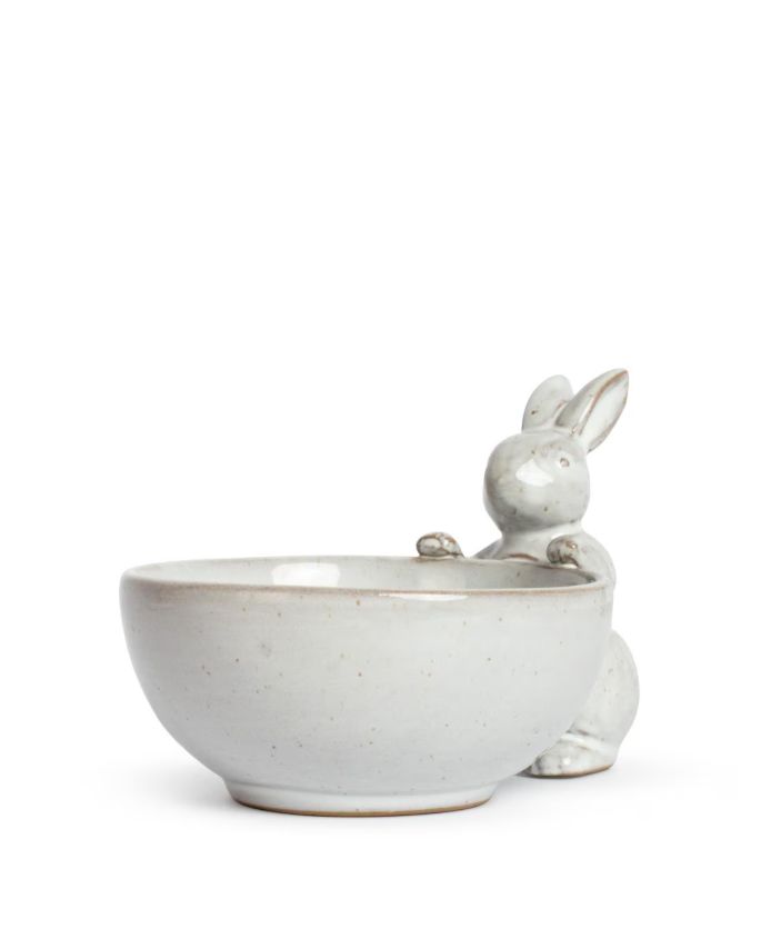 Melissa Bunny Bowl In Antique White