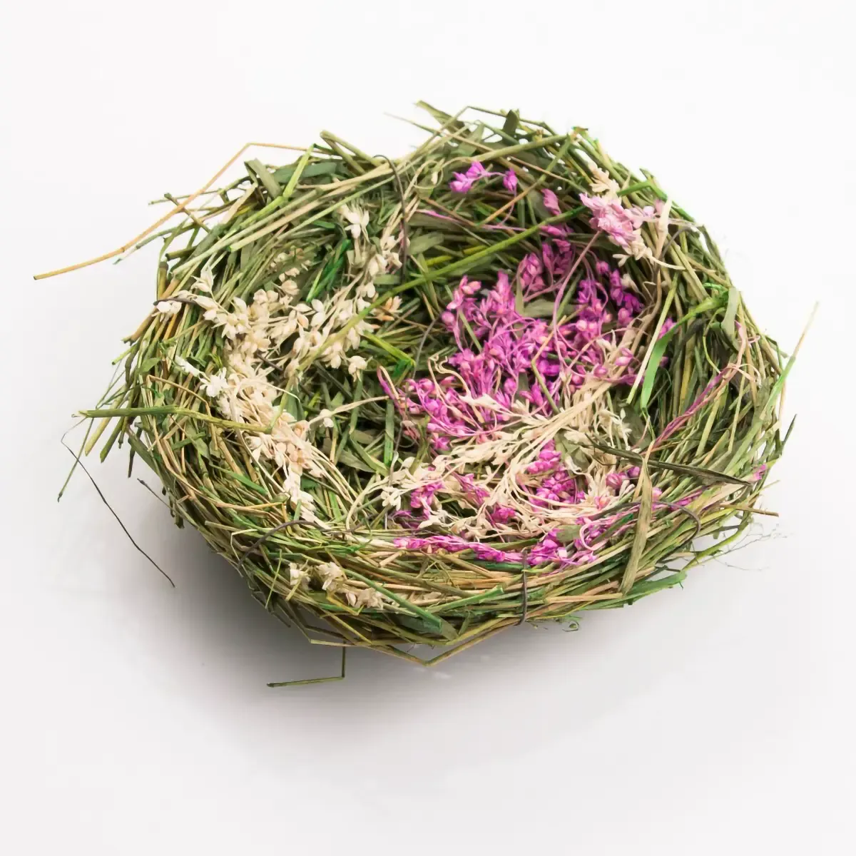 Lavender Bird Nest 5"x5"x1.5"