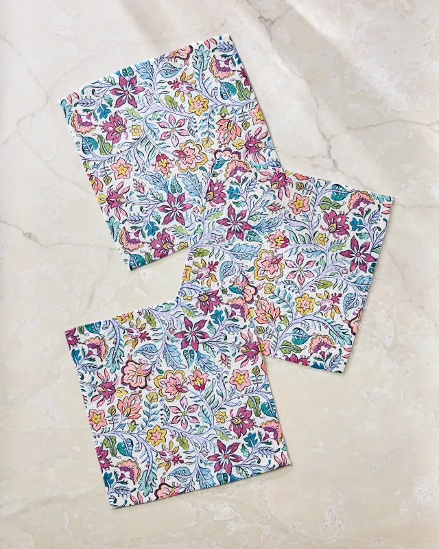 Geometry Dishcloth 3 Pack Amethyst