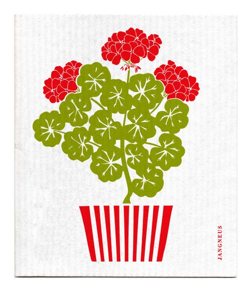 Swedish Cloth Geranium Red