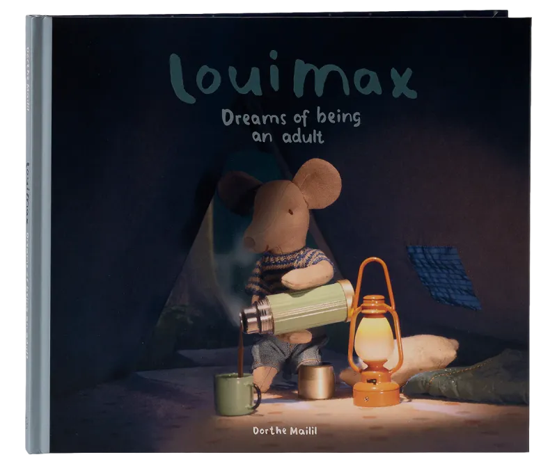 Maileg Mouse Book LouiMax Dreams Of Being An Adult