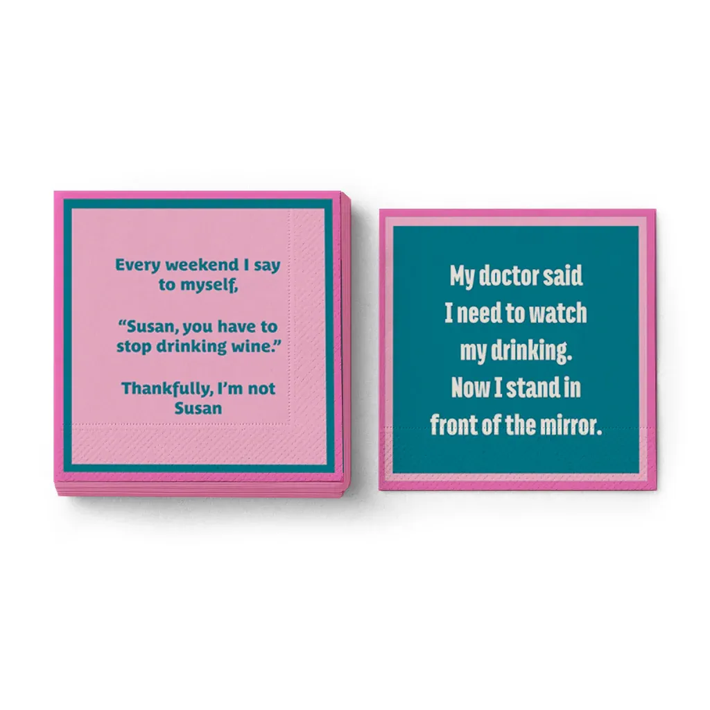 Cocktail Napkins Mirror