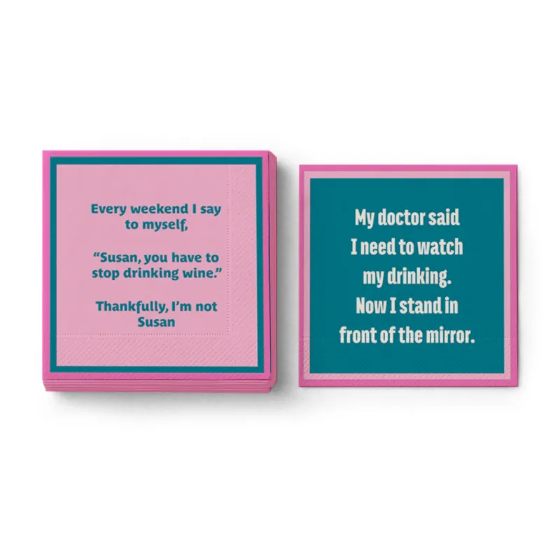 Cocktail Napkins Mirror