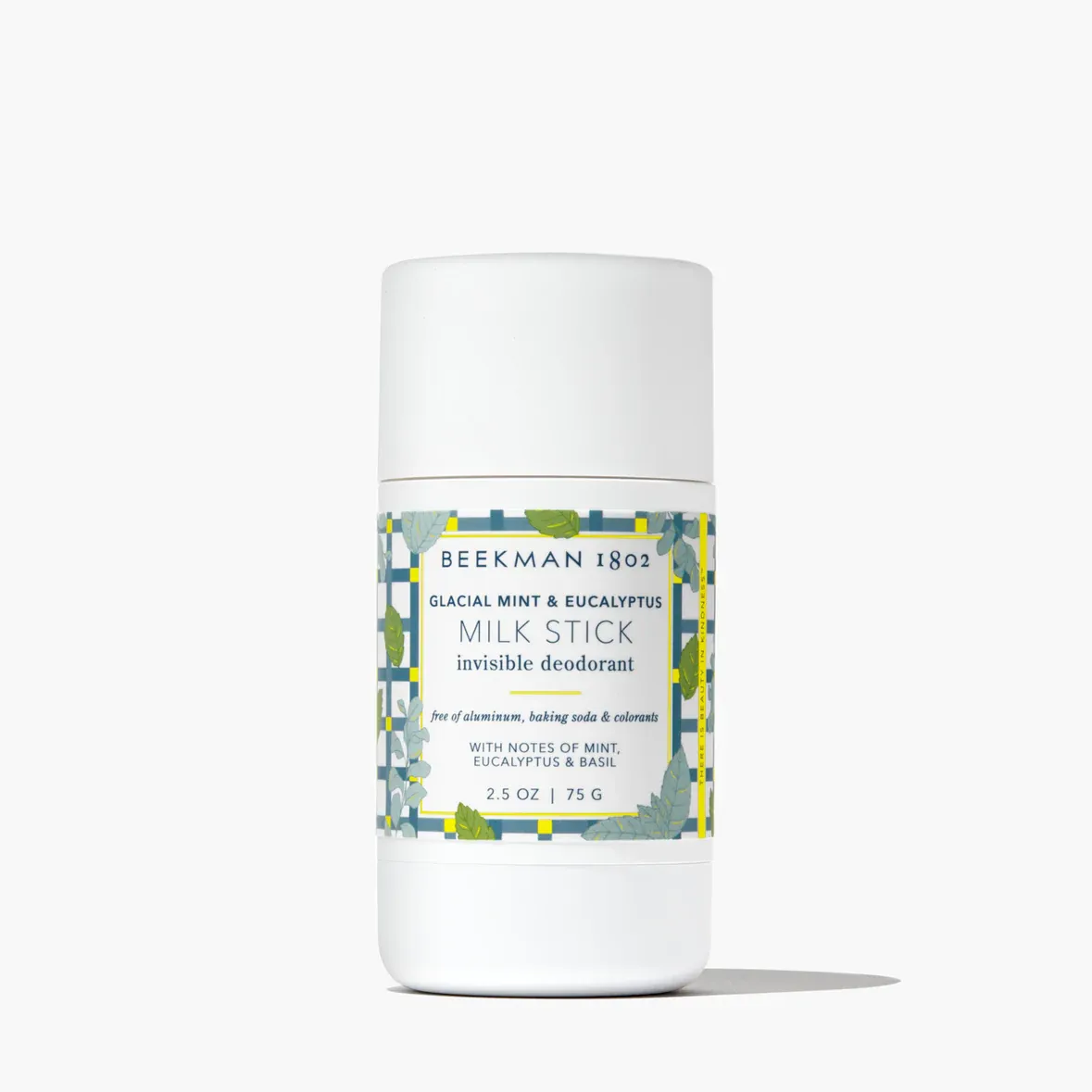 Beekman Milk Stick Deodorant In Glacial Mint &amp; Eucalyptus