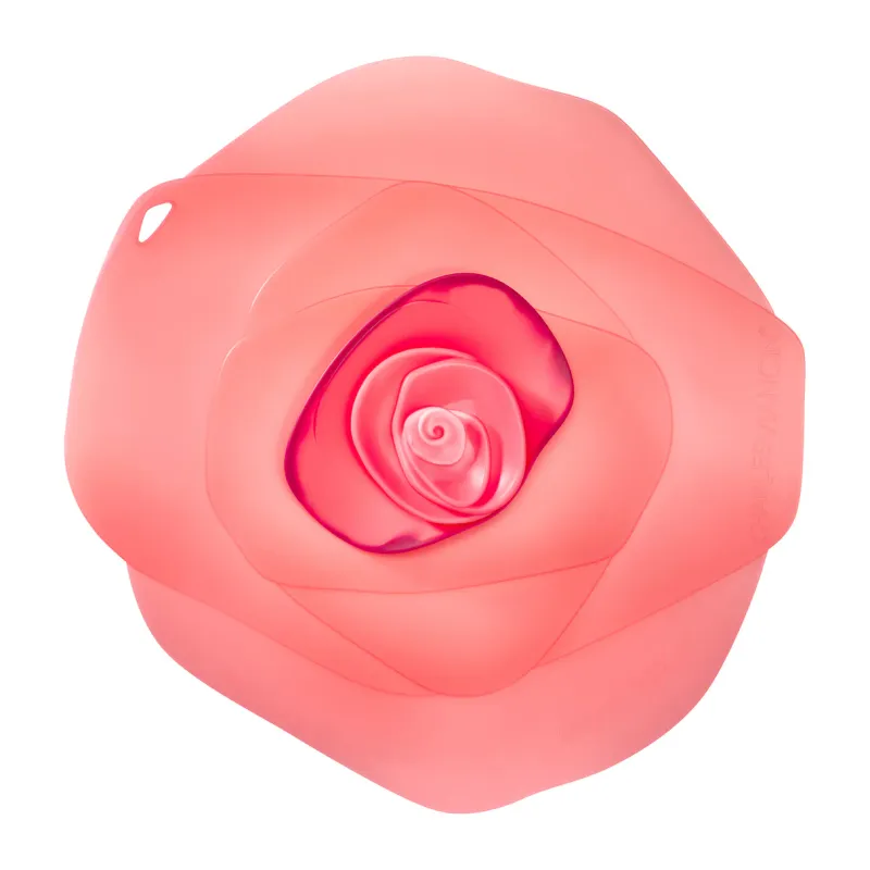 Airtight Lid Rose 11" In Candy Pink