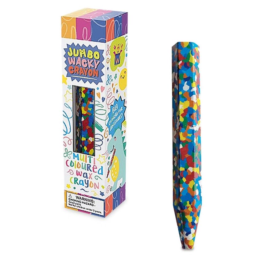 Jumbo Hexagon Crayon 8.25" x 1.25"