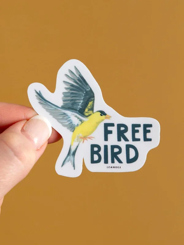 Decal Sticker Free Bird