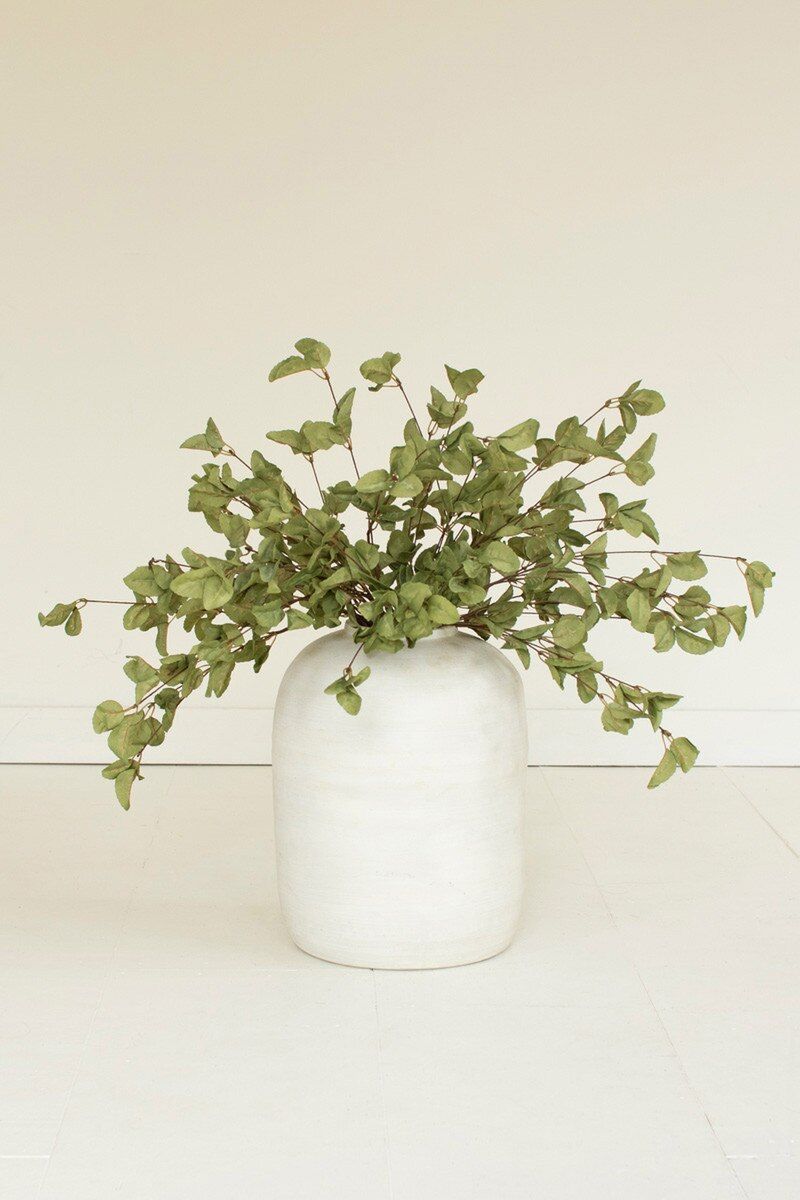 Botanica Stem Green Leaves 27"