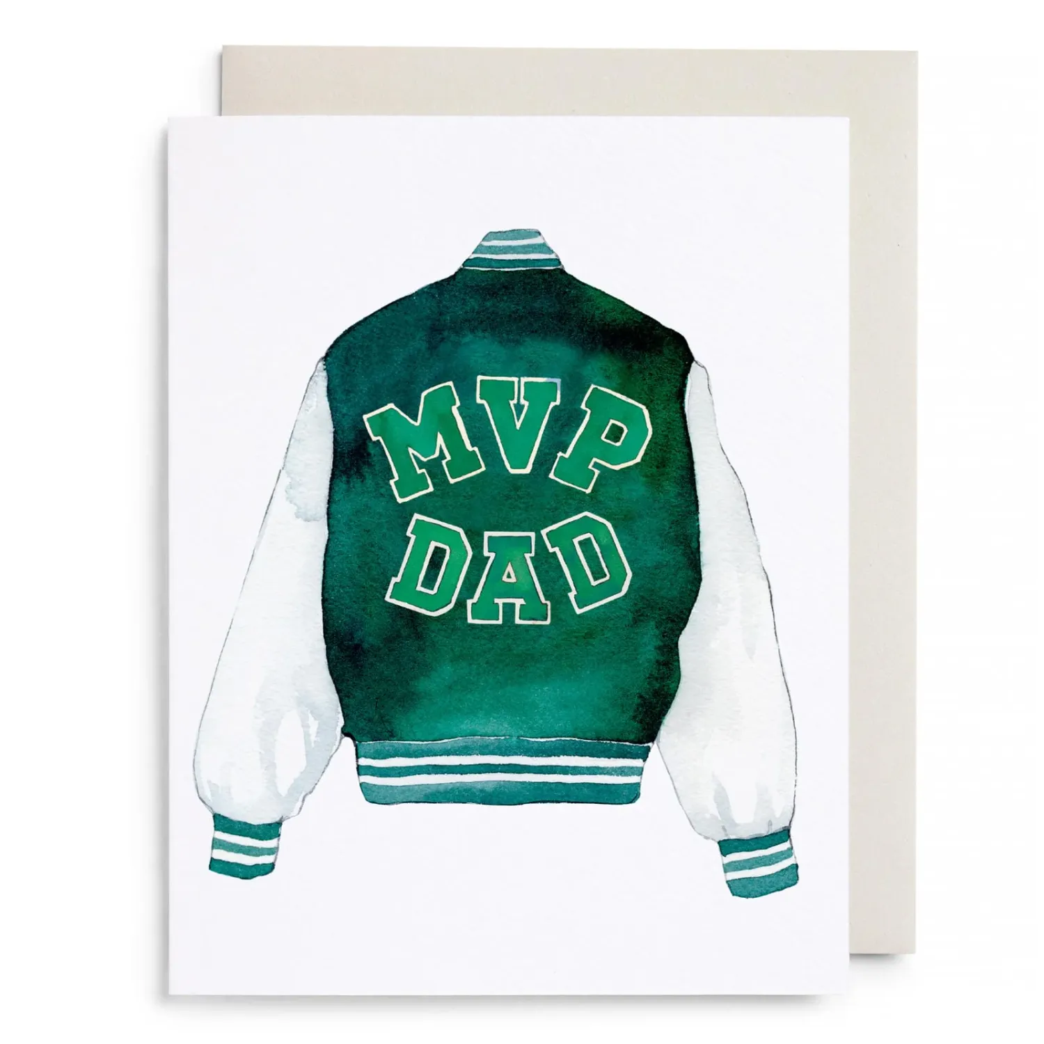 Card MVP Varsity Jacket Dad