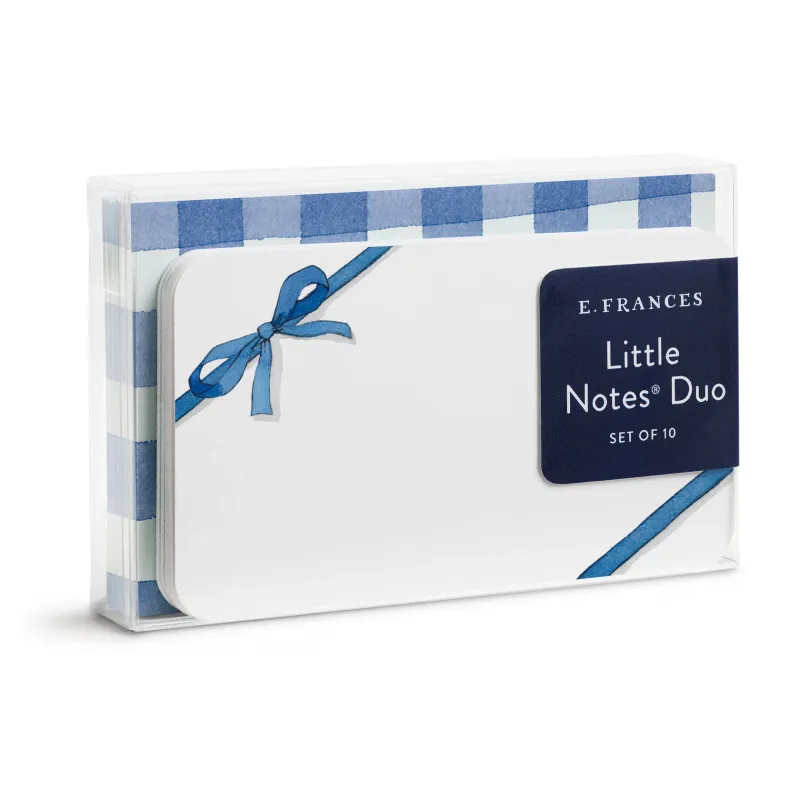 Little Notes Duo Set Blue Bow
