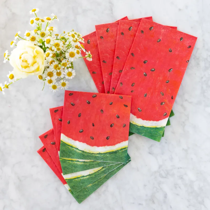 Cocktail Napkins Watermelon