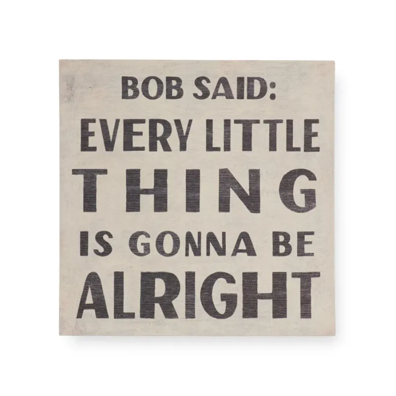 Art Poster Bob Said 8"x 8"