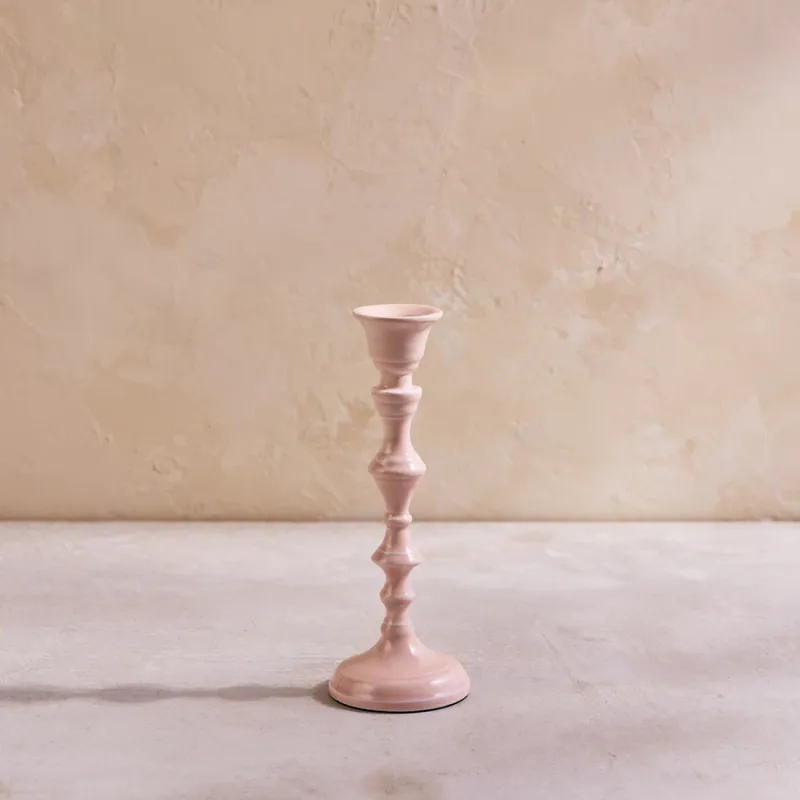 Nera Light Rose Candle Holder Small