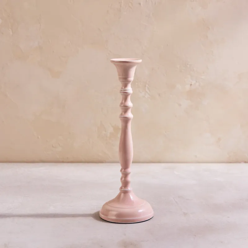 Nera Light Rose Candle Holder Medium