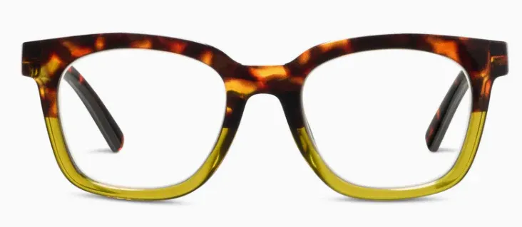 Peepers To The Max Tortoise/Green +1.75