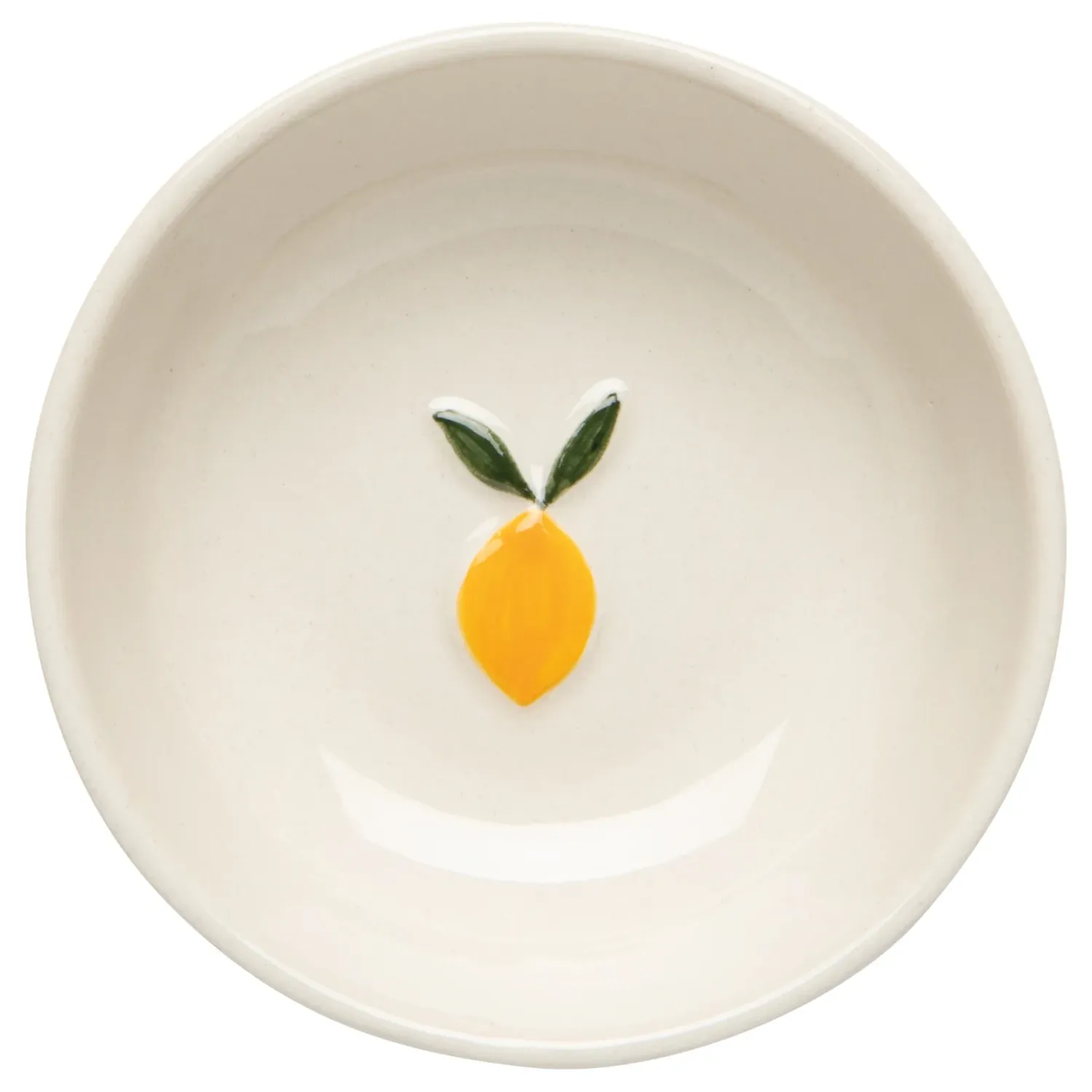 Pinch Bowl With Lemon Motif