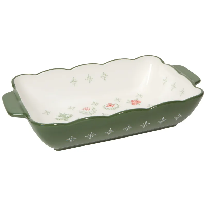 Baking Dish 13" In Camellia