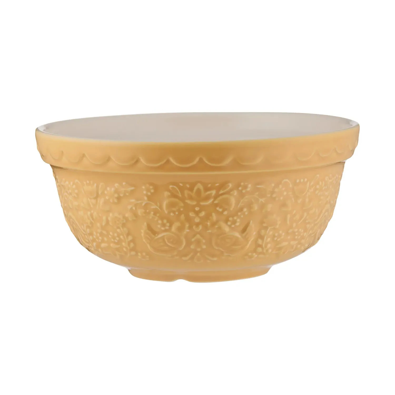 Mason Cash Home To Roost Mixing Bowl 8.25" In Yellow