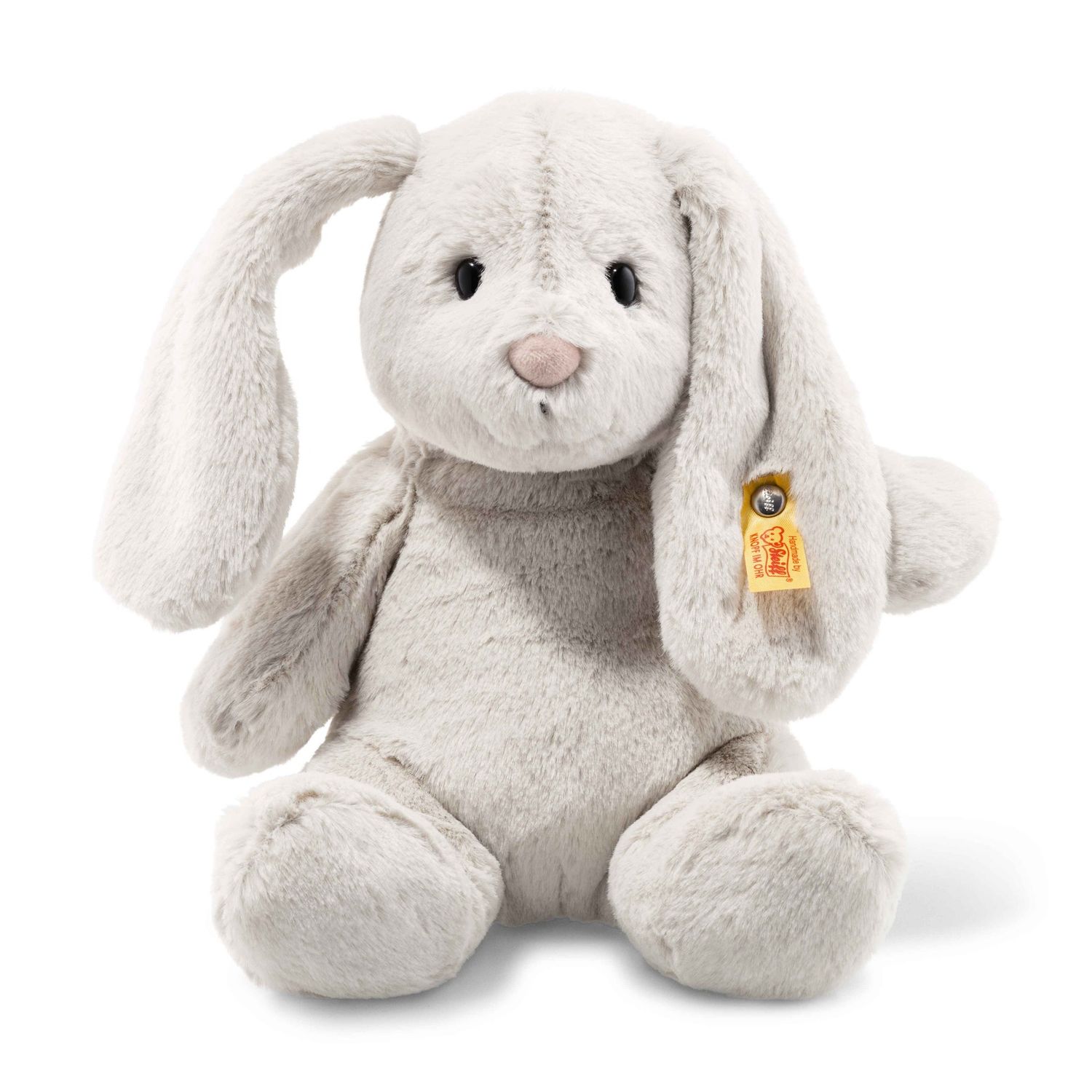 Steiff Hoppie Rabbit In Light Grey