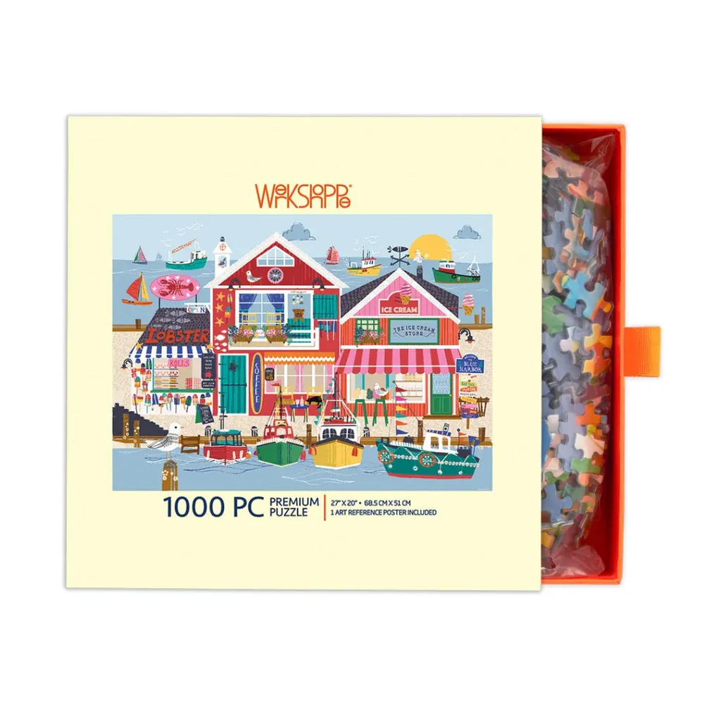 Premium 1000 Piece Puzzle Blue Harbor