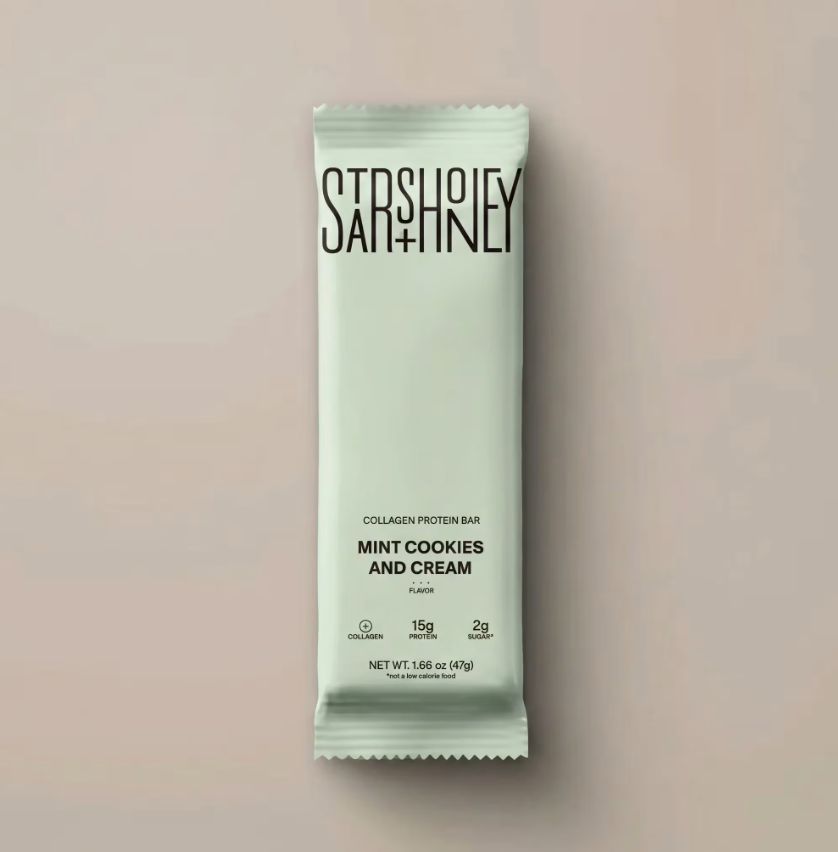 Stars + Honey Protein Bar Mint Cookies And Cream