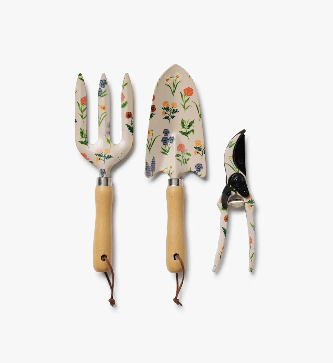 Rifle Paper Co. Gardening Tool Set In Garden Study