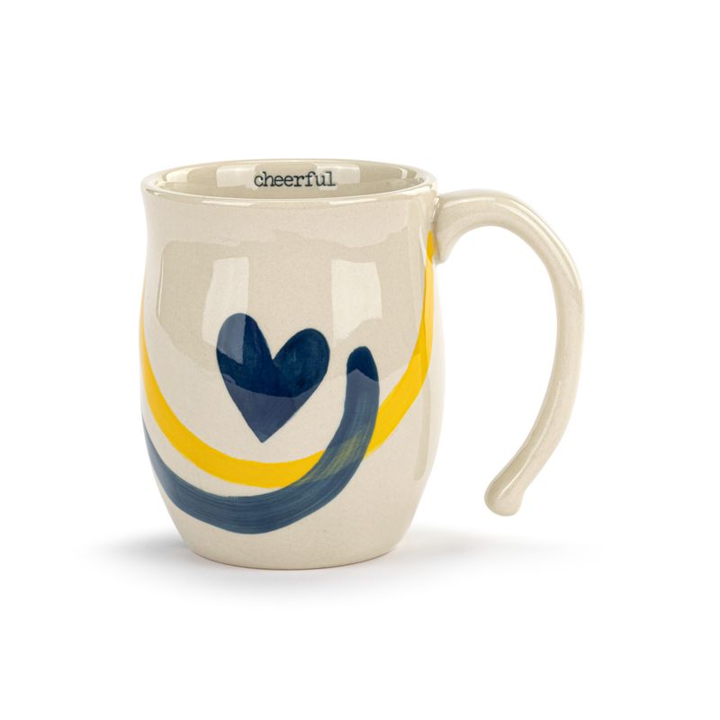 The Warm Heart Mug In Cheerful Yellow