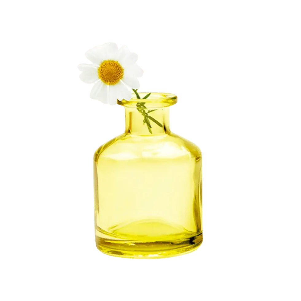 Short Bottle Yellow Loft Vase