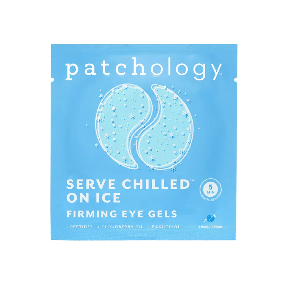 Patchology Hydrating Eye Gels Serve Chilled On Ice