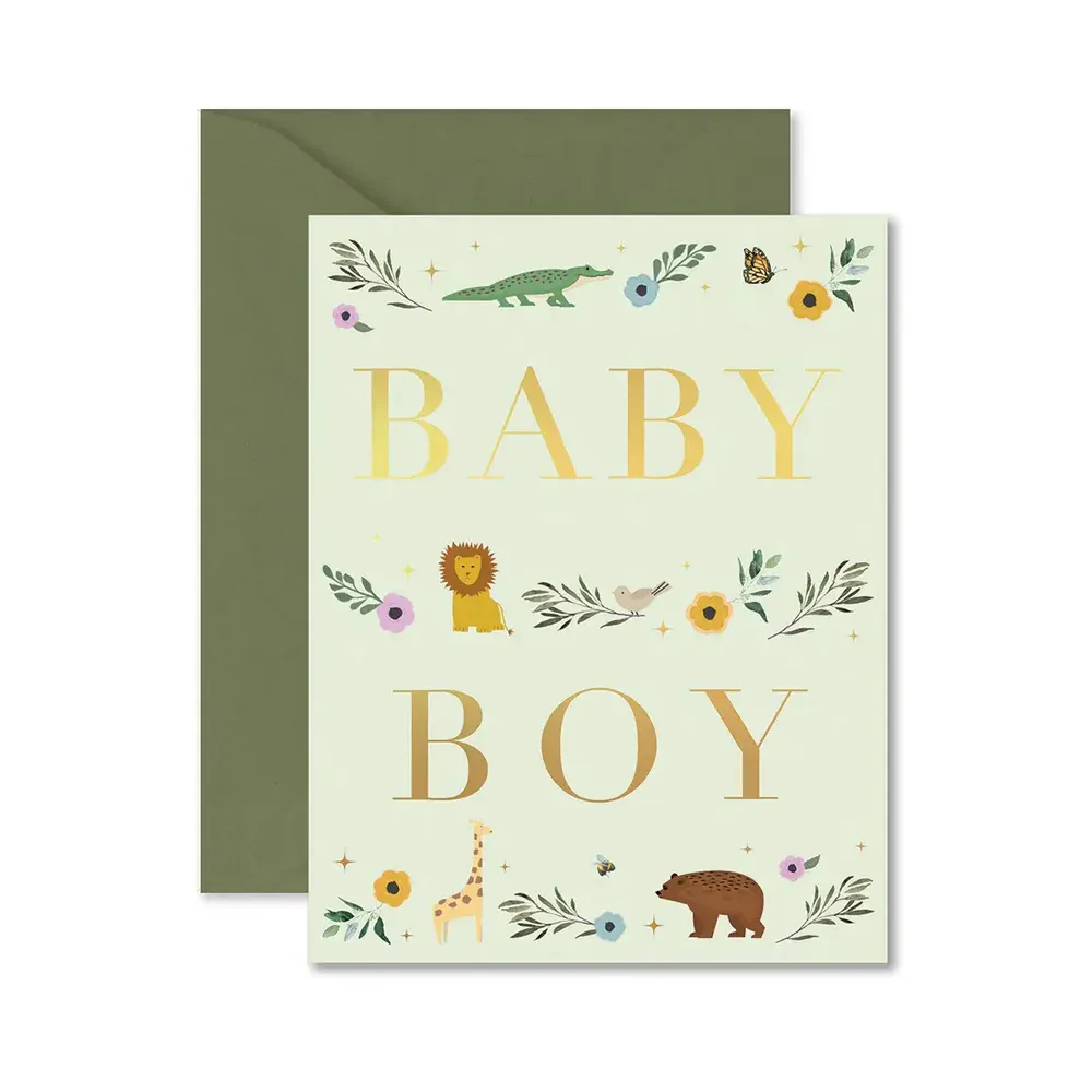 Card Baby Boy Storybook
