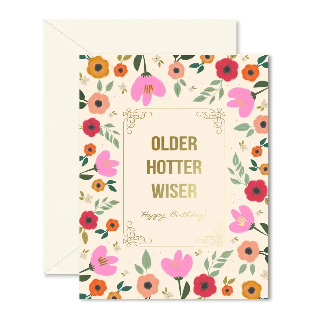 Card Older Hotter Wiser