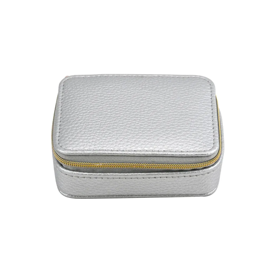 Leah Travel Pill Box In Silver