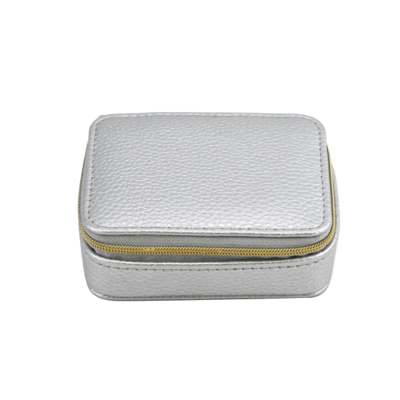 Leah Travel Pill Box In Silver