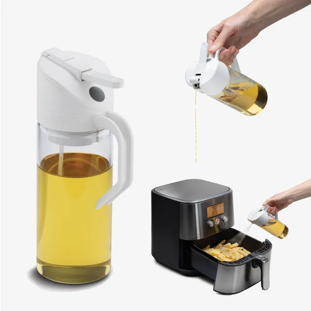 Dreamfarm Oilreoo In White &amp; Glass Bottle