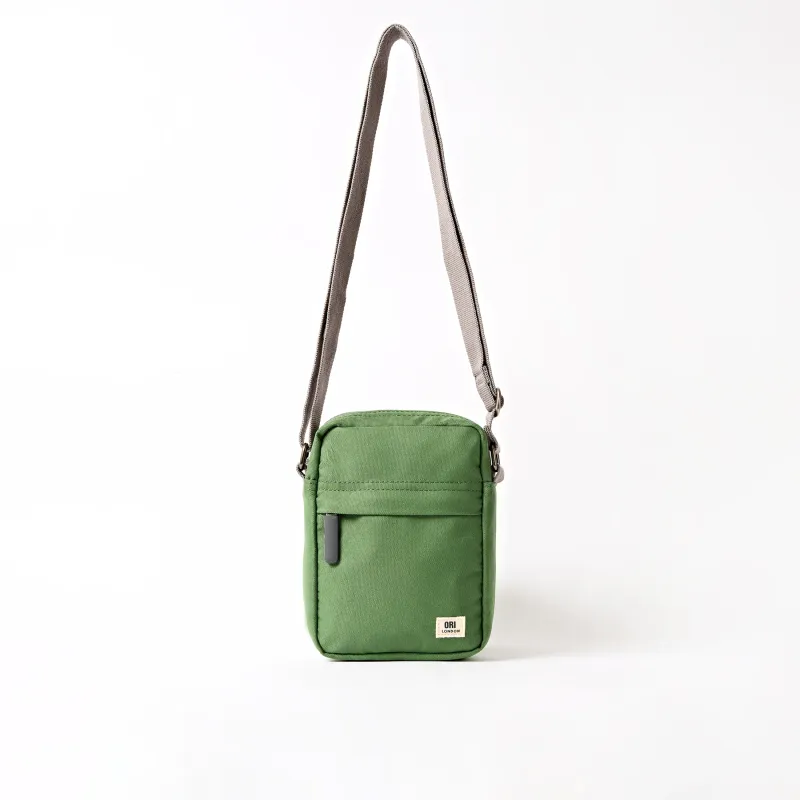 ORI London Bond Pocket Crossbody Bag In Artichoke